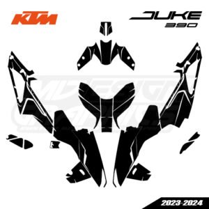 KTM DUKE 390 2024-2025 Graphics Template