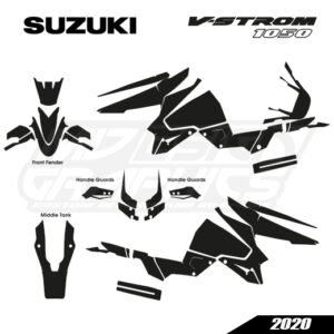 SUZUKI V-STROM DL 1050 2020 Graphics Template