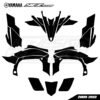 YAMAHA YFZ 450R 2009-2013 Graphics Template