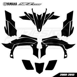 YAMAHA YFZ 450R 2009-2013 Graphics Template