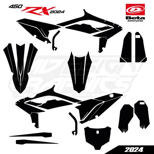 BETA RX 450 2024 Graphics Template