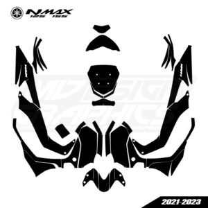 YAMAHA NMAX 125-155 2021-2023 Graphics Template
