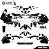 BMW R GS 1250 Adventure 2018-2024  Graphics Template