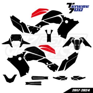 YAMAHA TENERE 700 2017-2024 Graphics Template