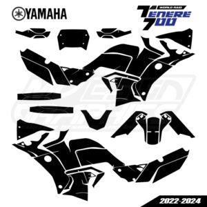 YAMAHA TENERE 700 WORLD RAID Graphics Template