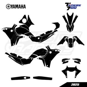 YAMAHA TENERE 700 2025 Graphics Template