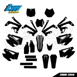 TM Racing All Models 2008-2014 Graphics Template