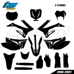 TM Racing MX 250-300-450-530 2T 2015-2021 Graphics Template