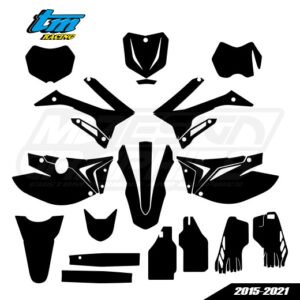 TM Racing MX 250-300-450-530 4T 2015-2021 Graphics Template
