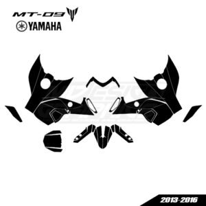 YAMAHA MT-09 2013-2016 Graphics Template