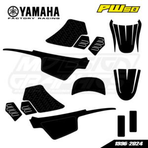 YAMAHA PW 50 1996-2024 Graphics Template