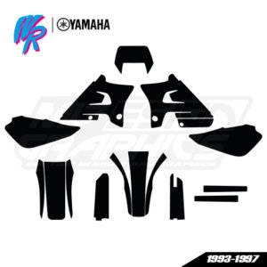 YAMAHA WR 200 1993-1997 Graphics Template