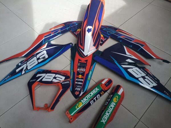 KTM 250-350-500SX-F 450SX-F 2023 KTM 250-350-500SX-F 450SX-F 2019-2020 Graphics Template