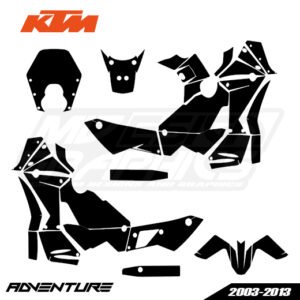 KTM ADVENTURE 950-990 2003-2013 Graphics Template