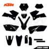 KTM All Models SX 2003-2006 Graphics Templates