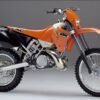 KTM EXC 2001-2002 KTM All Models EXC-XC 2001-2002 Graphics Templates