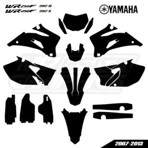 YAMAHA WRF 250-450 2007-2013 Graphics Template