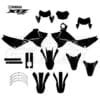 YAMAHA XTZ 125 Graphics Template YAMAHA XTZ 125 Graphics Template