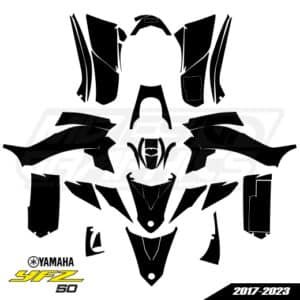 YAMAHA YFZ 50 2017-2023 Graphics Template