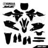 YAMAHA YZF 250-450 MX 2014-2017 Graphics Template