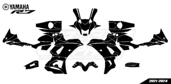 YAMAHA YZF R7 2021-2024 Graphics Template