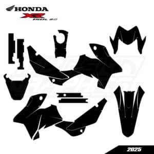 HONDA XR 150L 2025 Graphics Template